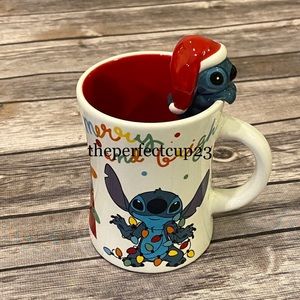 Stitch “Merry and Bright” Christmas Mug